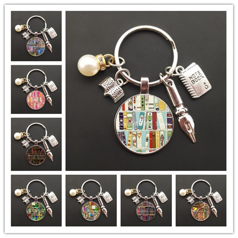Jewelry Making Journal - New retro book photo keychain book