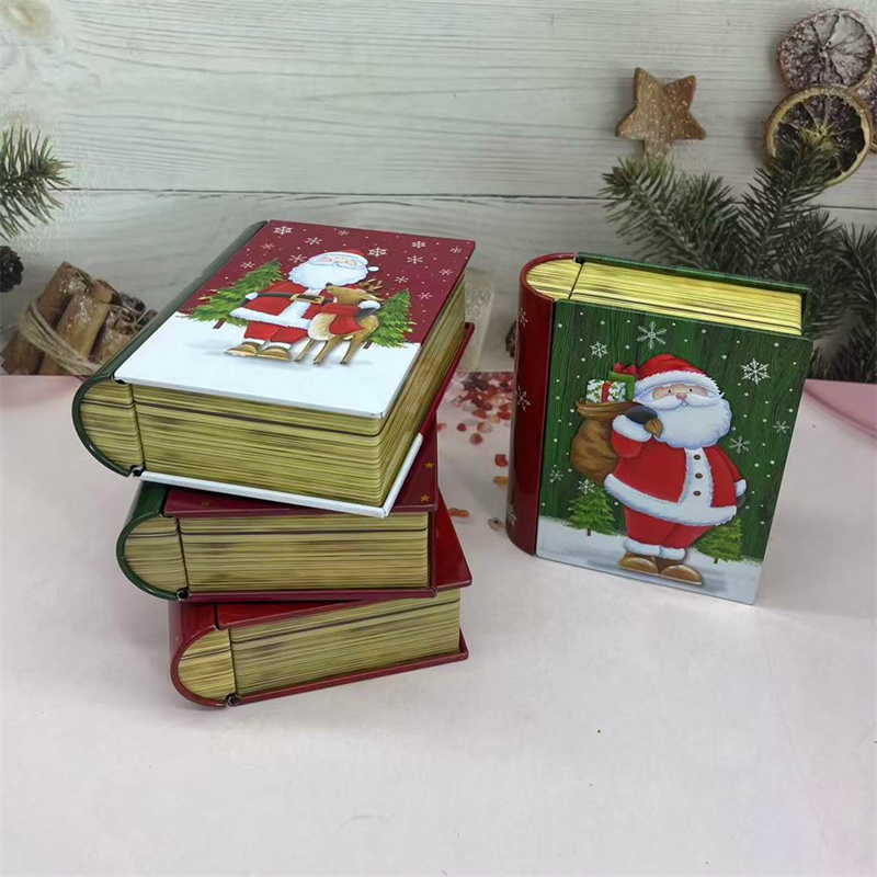 Jewelry Making Journal - Random 1Pc Book Shaped Tin Box