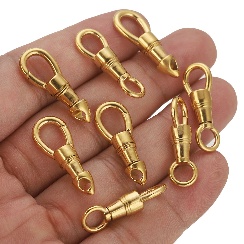 2pcs/lot Stainless Steel Bag K - Jewelry Making Ideas avaliação e preço