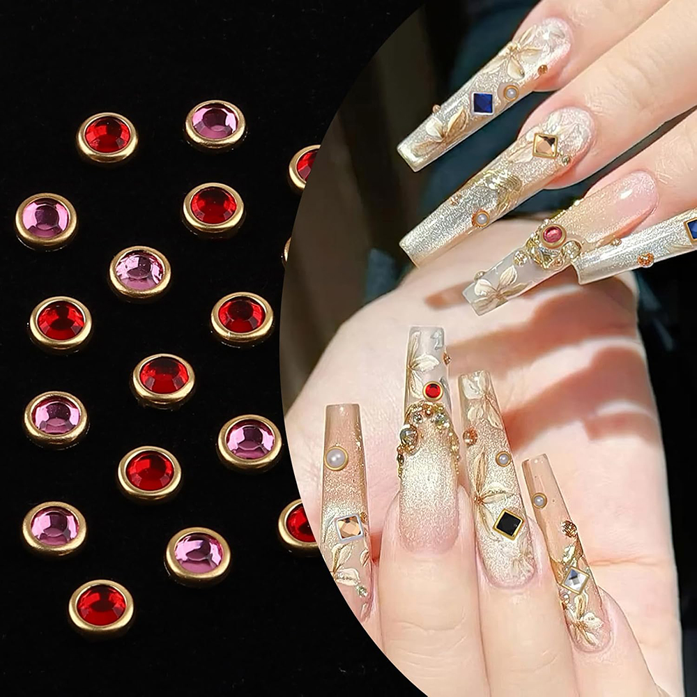 12 Colors Mixed Nail Crystal G - Crystal Bead Mix avaliação e preço