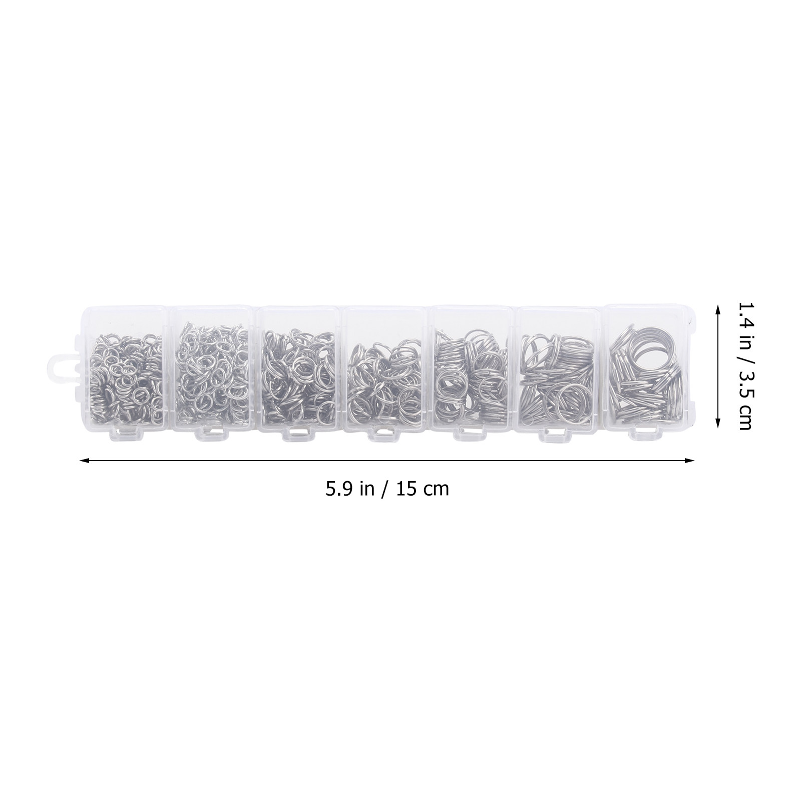 1 Box Professional Jewelry Jum - Jump Ring Assorted avaliação e preço