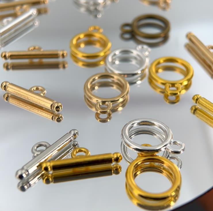 10Sets/lot Metal OT Clasps Con - Jewelry Making Ideas avaliação e preço