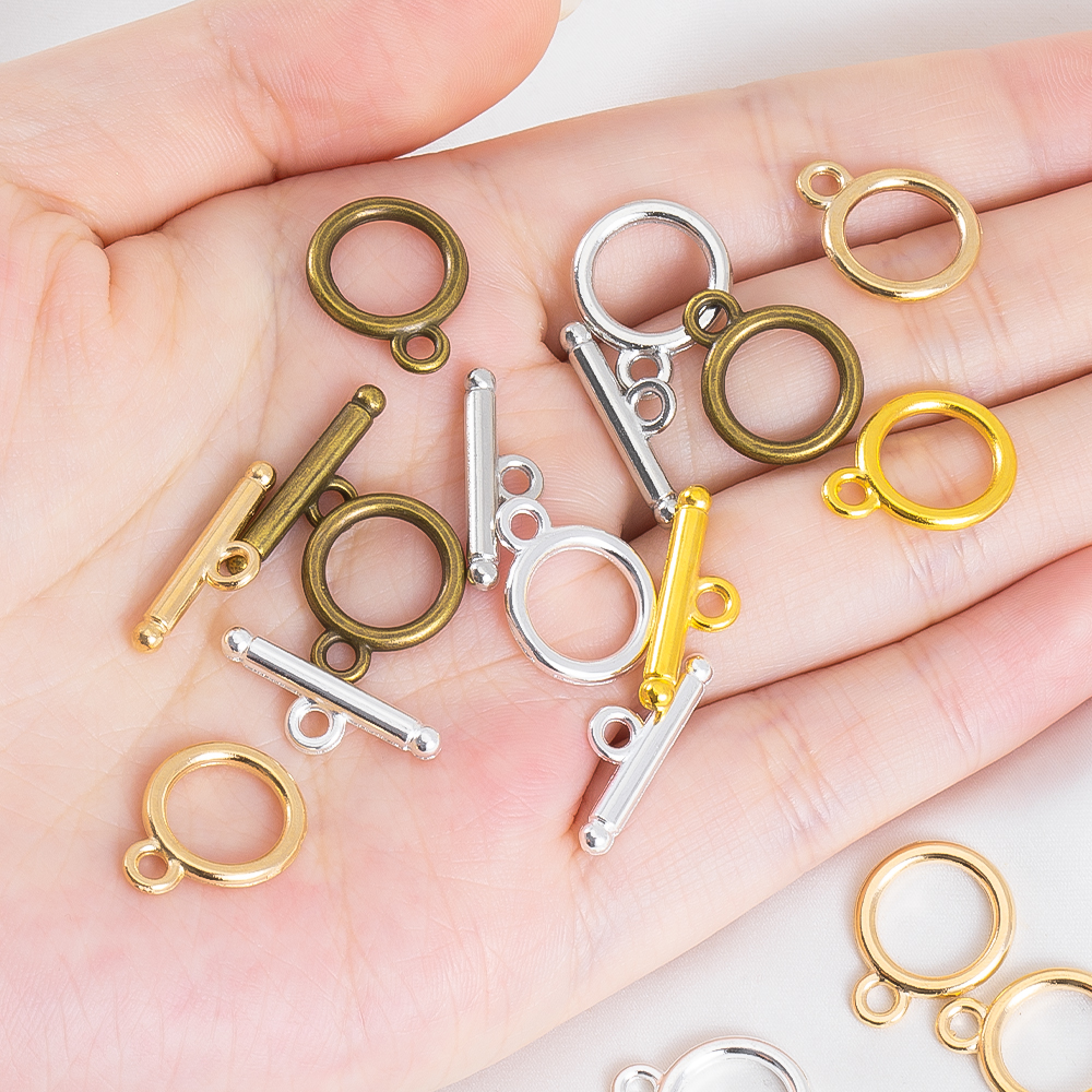 10Sets/lot Metal OT Clasps Con - Jewelry Making Ideas avaliação e preço