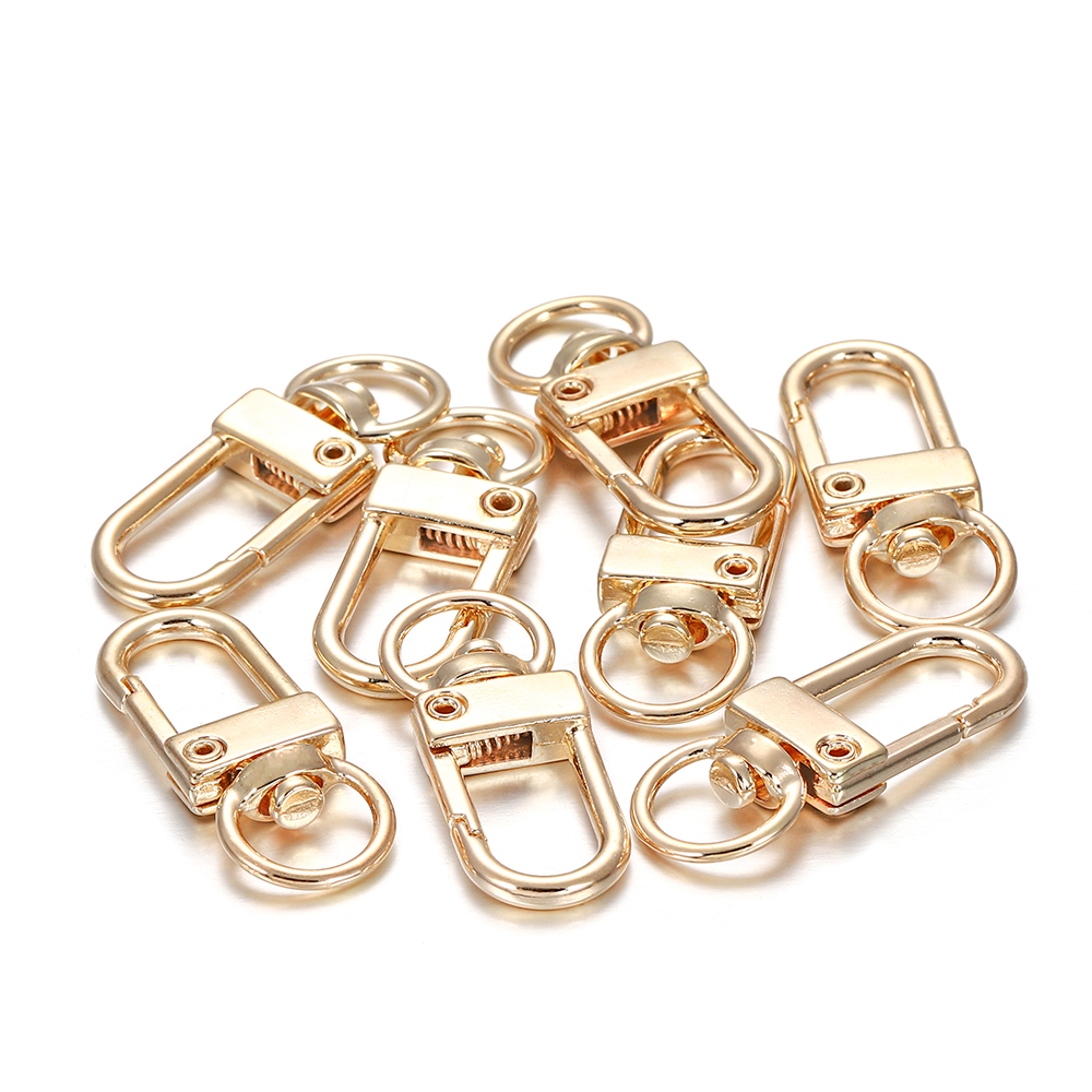 10pcs/pack Rotating Dog Buckle - Jewelry Making Ideas avaliação e preço