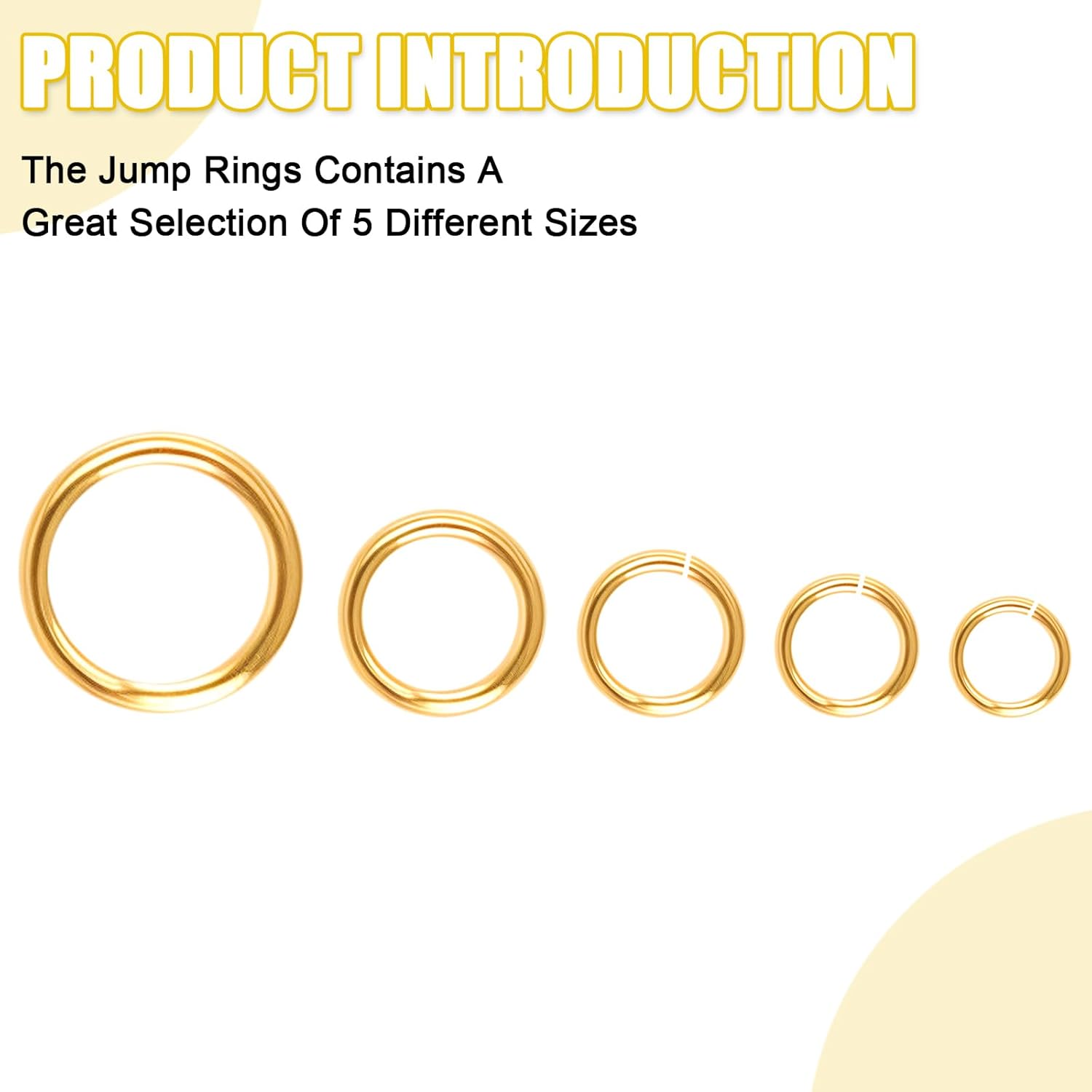 Phinus 1200P Gold Jump Rings K - Jump Ring Assorted avaliação e preço
