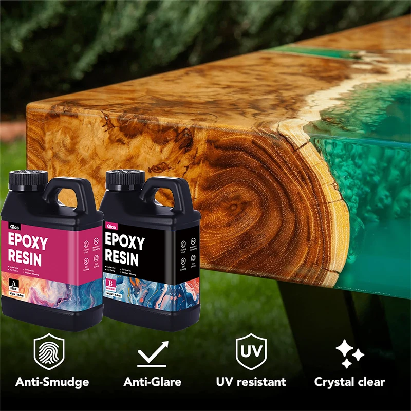 500ml 1000ml Easy Mixing Epoxy - Crystal Bead Mix avaliação e preço
