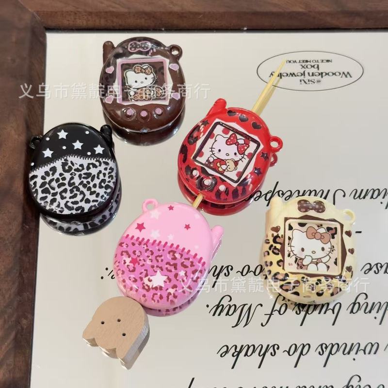 Acrylic Cute Kt Cat Leopard Pr - Jewelry Making Ideas avaliação e preço
