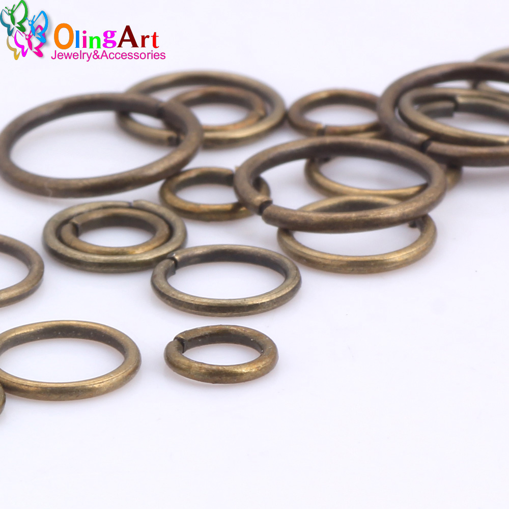 OlingArt Plating Bronze Jump R - Jump Ring Assorted avaliação e preço