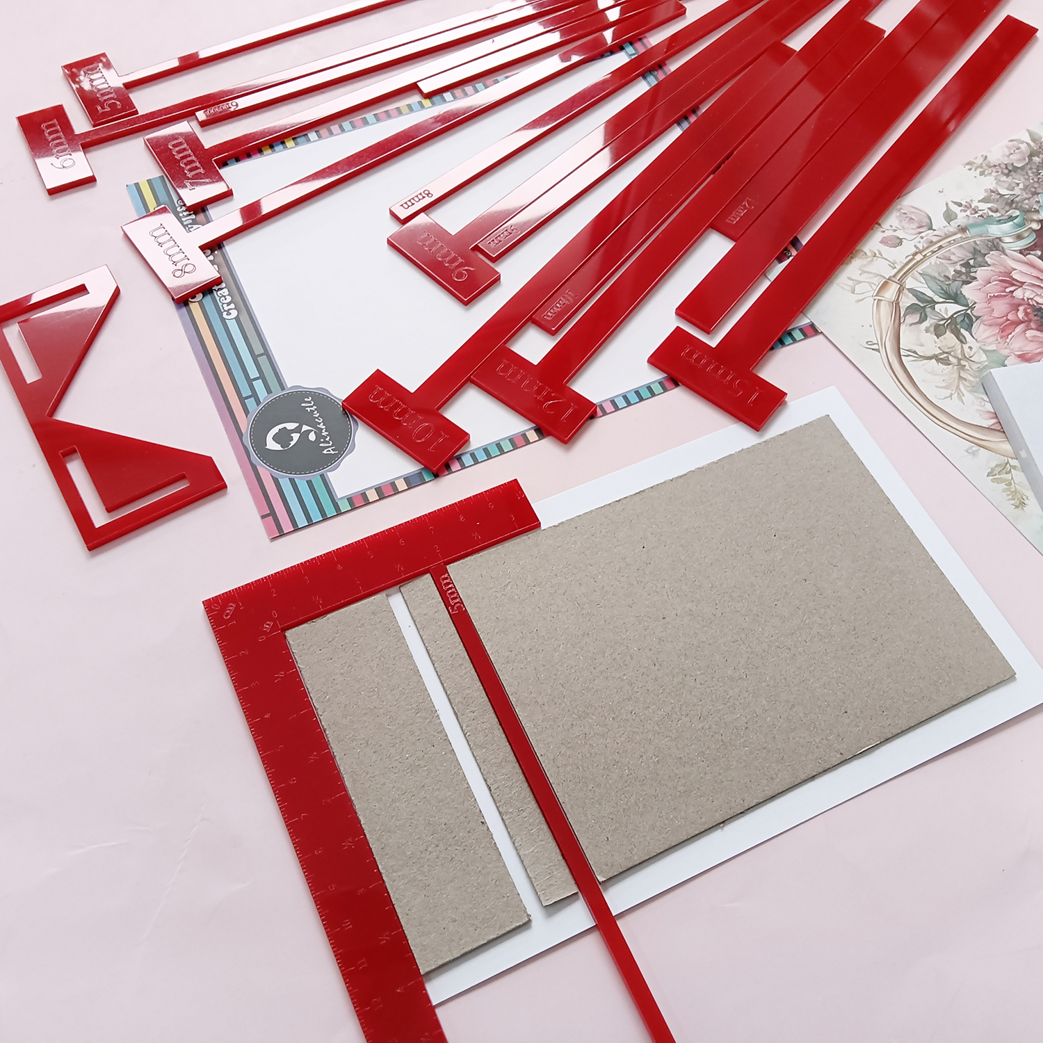 18pcs Bookbinding Tool Bookbin - Jewelry Making Journal avaliação e preço