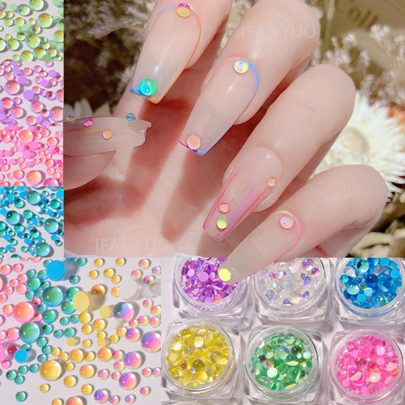 Candy Color Mermaid Round Clea - Crystal Bead Mix avaliação e preço