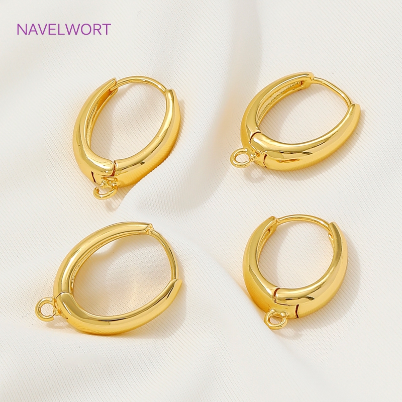18K Gold Plated Brass Earwires - Jewelry Making Ideas avaliação e preço