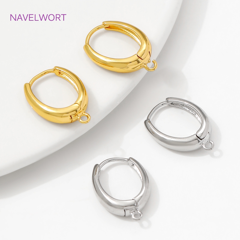 18K Gold Plated Brass Earwires - Jewelry Making Ideas avaliação e preço
