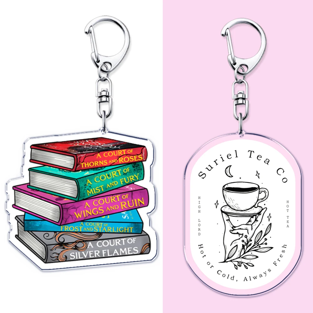 Acotar Books Keychain for Acce - Jewelry Making Journal avaliação e preço