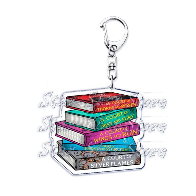 Acotar Books Keychain for Acce - Jewelry Making Journal avaliação e preço