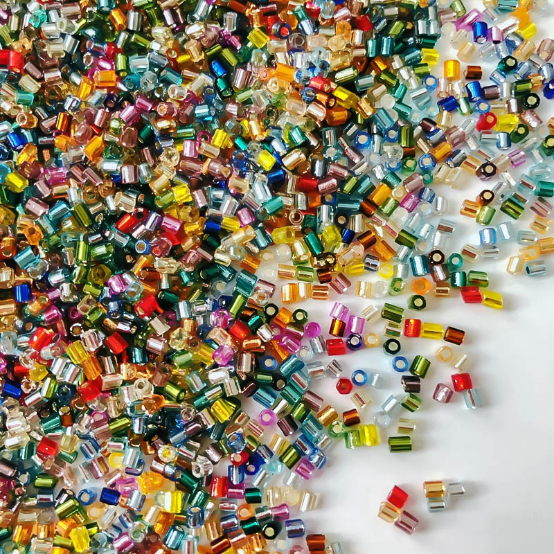 2mm Glass Seed Loose Beads Sil - Seed Bead Tube avaliação e preço