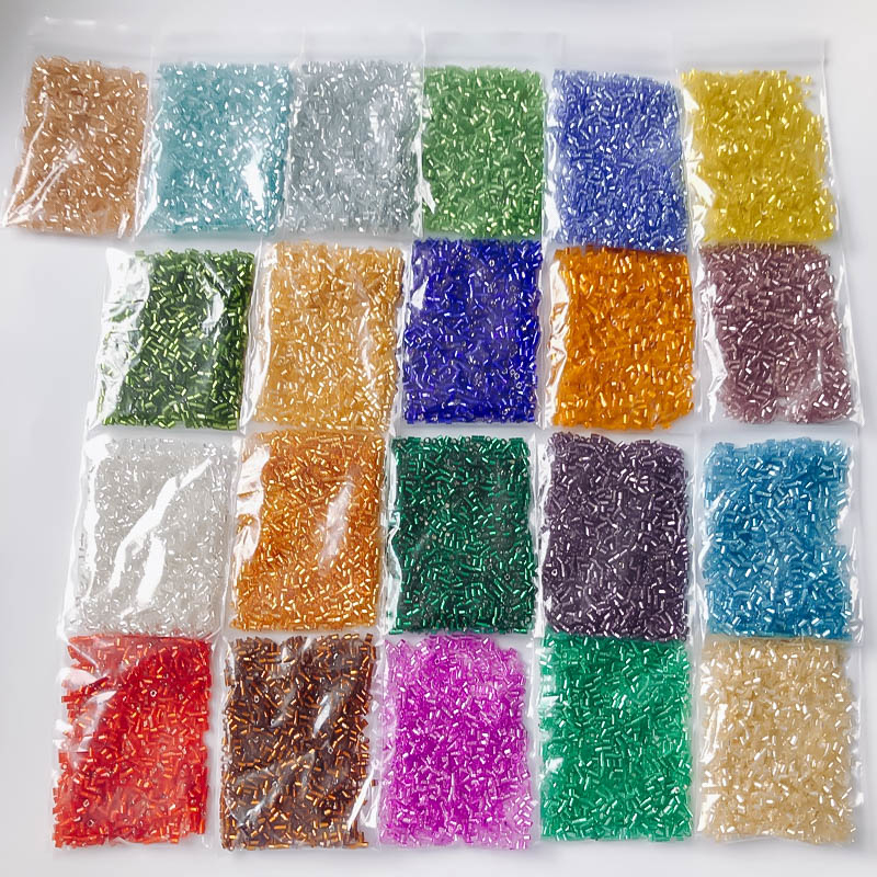 2mm Glass Seed Loose Beads Sil - Seed Bead Tube avaliação e preço