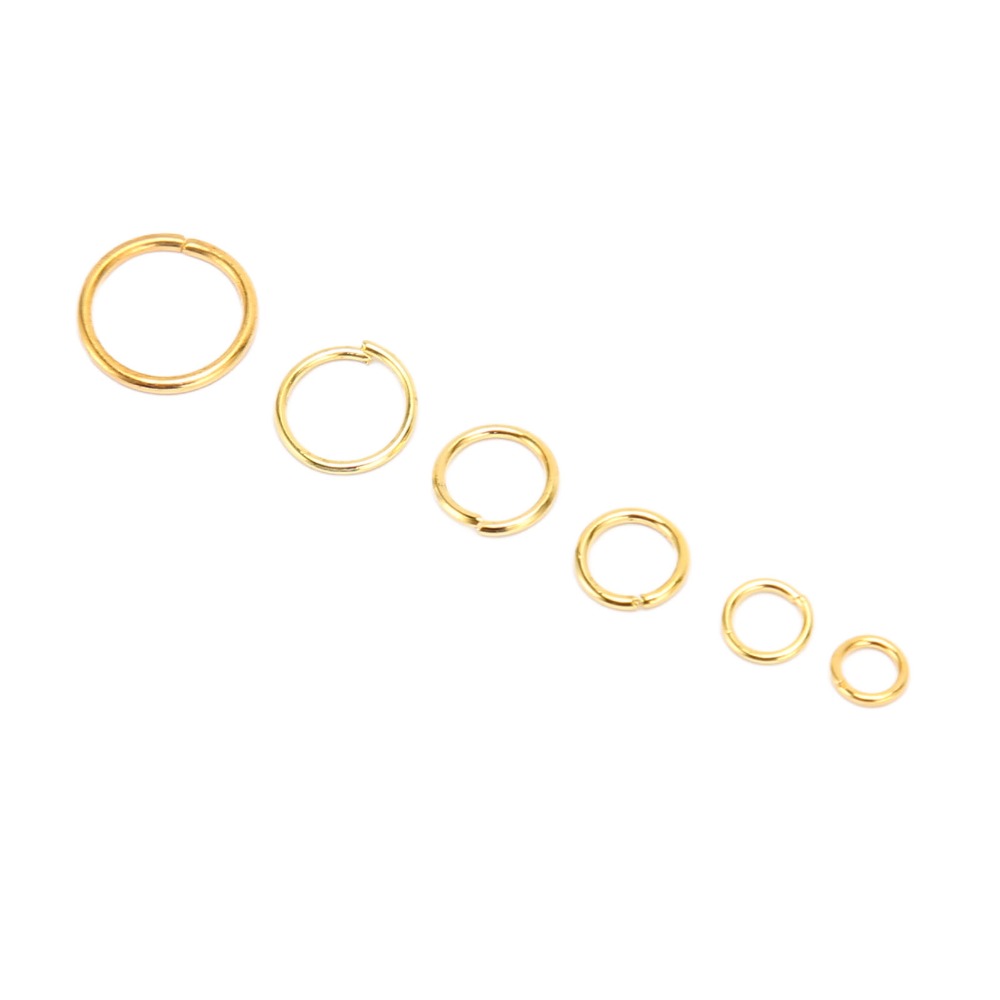 5pcs Assorted Size Jump Rings  - Jump Ring Assorted avaliação e preço