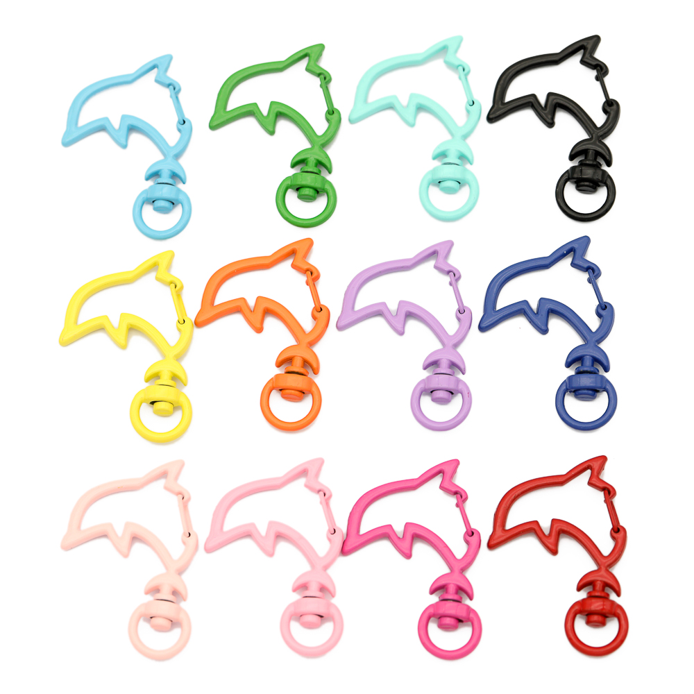 10pcs Candy Colors Metal Dolph - Jewelry Making Ideas avaliação e preço