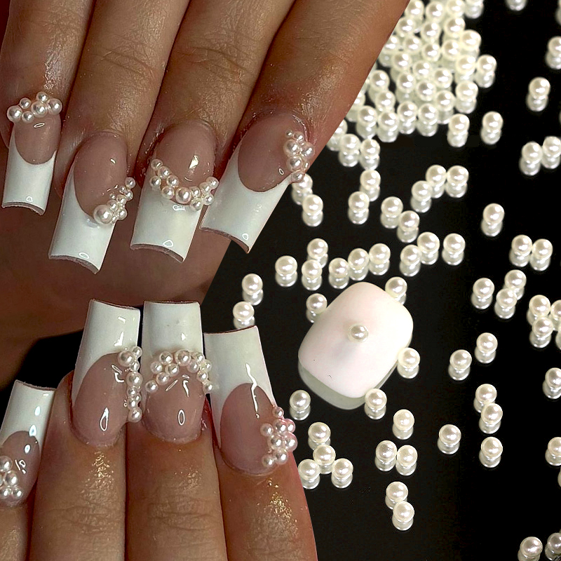 1 Bag Shimmering Crystal Nail  - Crystal Bead Mix avaliação e preço