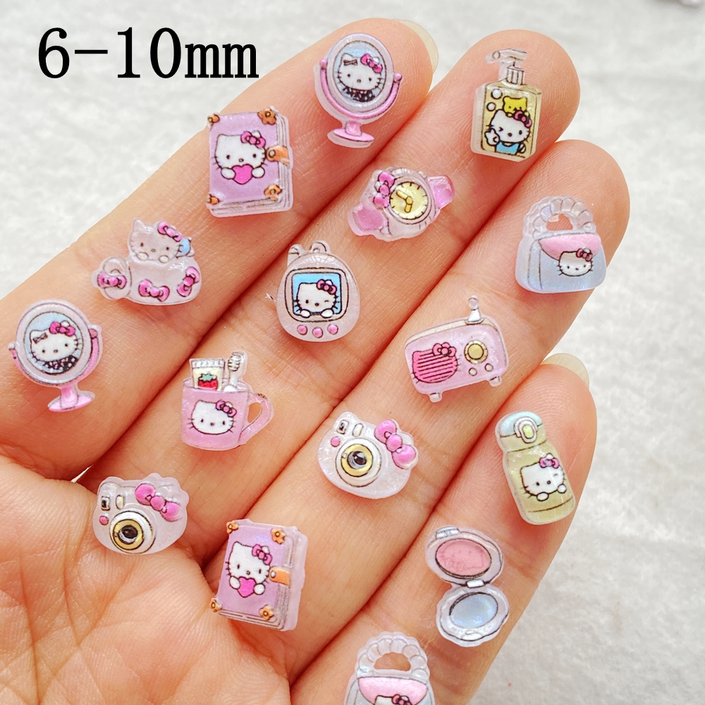 50Pcs Mixed Resin Kitten makeu - Jewelry Making Journal avaliação e preço