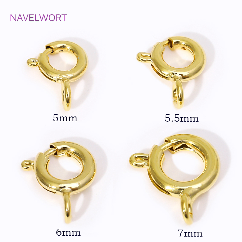 14K/18K Gold Plated Brass Spri - Jewelry Making Ideas avaliação e preço