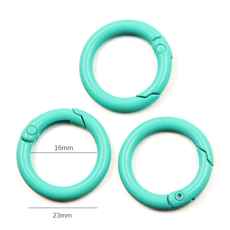 5-20pcs Colorful Spring O Ring - Jewelry Making Accessories avaliação e preço