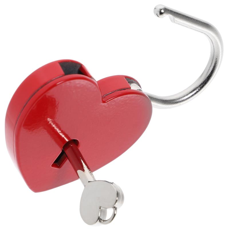 Heart Shape Padlocks Romantic  - Jewelry Making Journal avaliação e preço