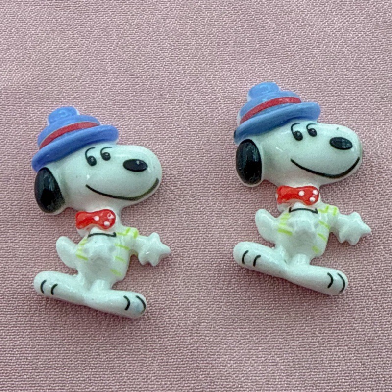 10pcs resin cute little dog pe - Jewelry Making Accessories avaliação e preço