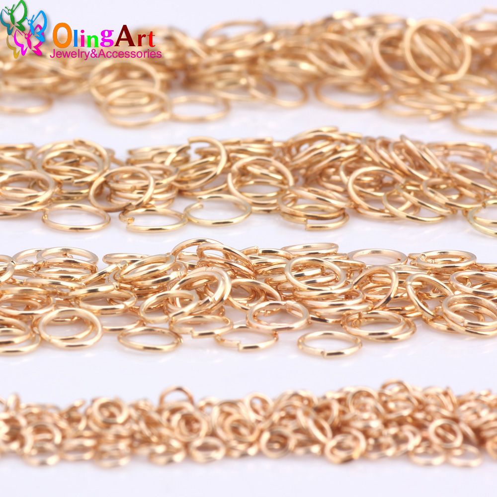 OlingArt KC Gold plating Jump  - Jump Ring Assorted avaliação e preço