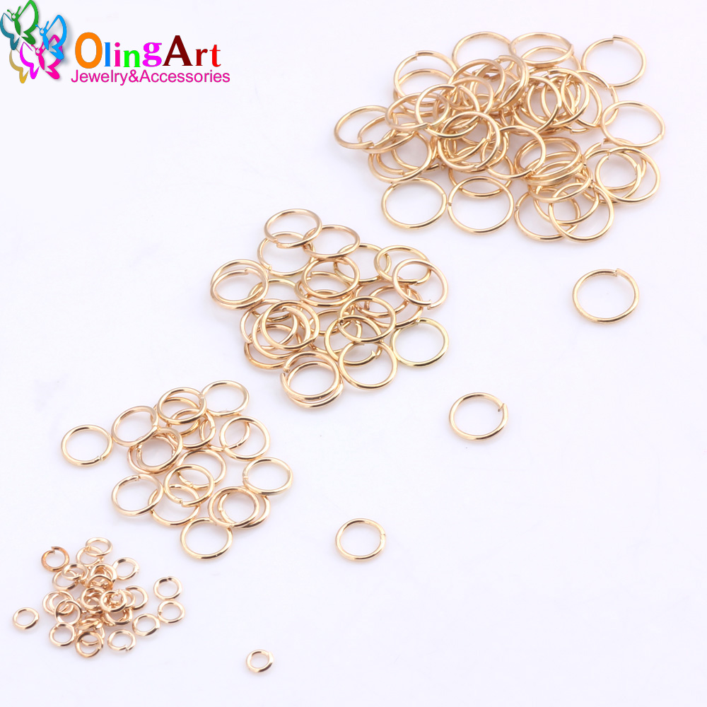 OlingArt KC Gold plating Jump  - Jump Ring Assorted avaliação e preço