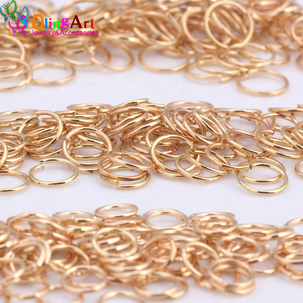 OlingArt KC Gold plating Jump  - Jump Ring Assorted avaliação e preço
