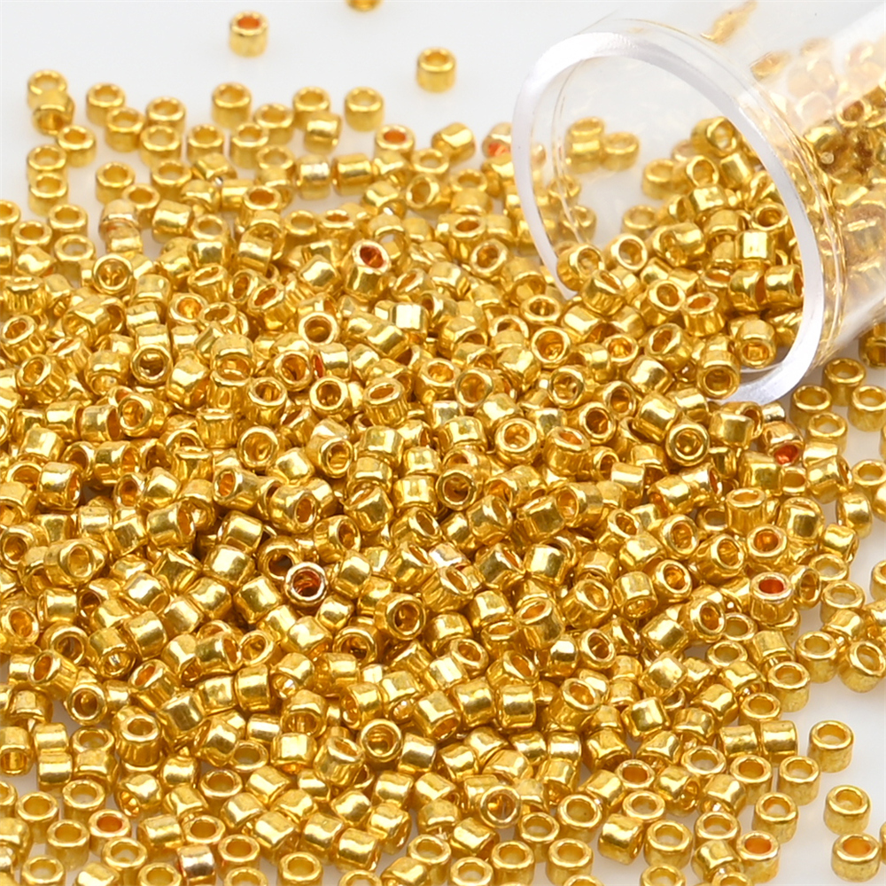 1200Pcs/Tube Metallic Japan Be - Seed Bead Tube avaliação e preço