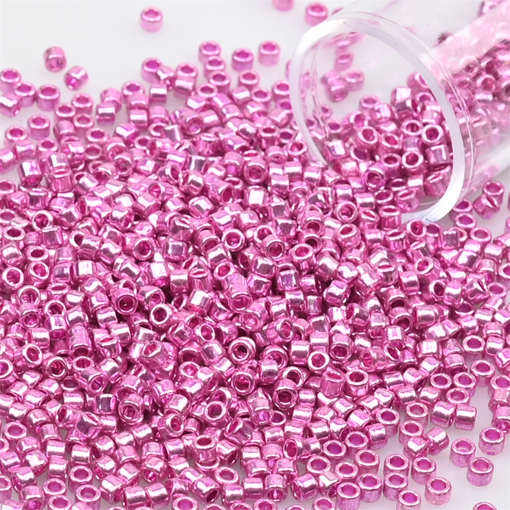 1200Pcs/Tube Metallic Japan Be - Seed Bead Tube avaliação e preço