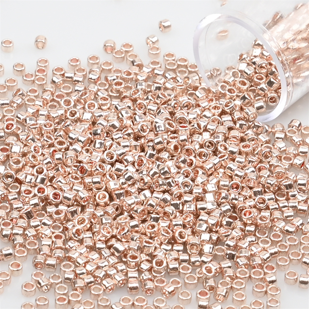 1200Pcs/Tube Metallic Japan Be - Seed Bead Tube avaliação e preço