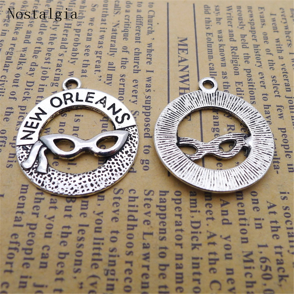 10PCSLettering New Orleans Gla - Jewelry Making New Orleans avaliação e preço