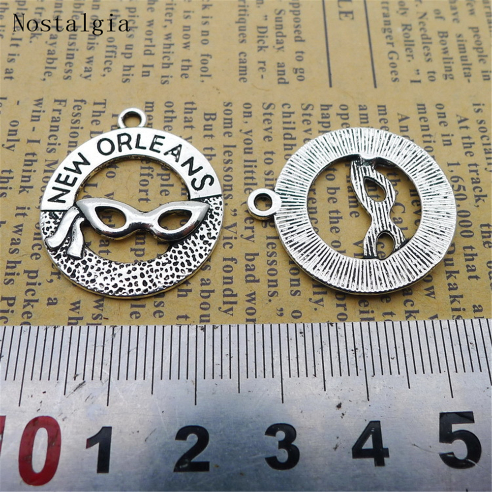 10PCSLettering New Orleans Gla - Jewelry Making New Orleans avaliação e preço