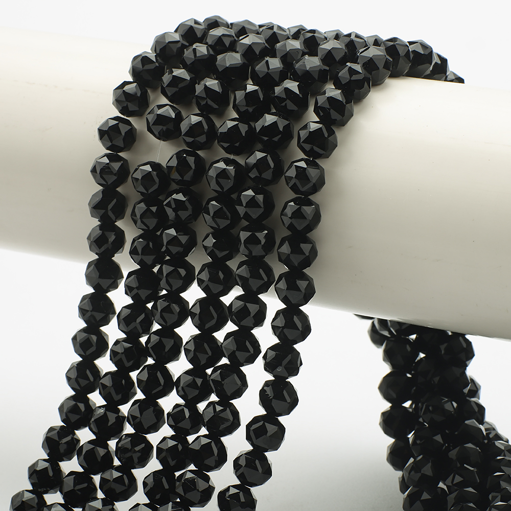 65Pcs/Lot 8mm Sapphire Faceted - Crystal Bead Mix avaliação e preço