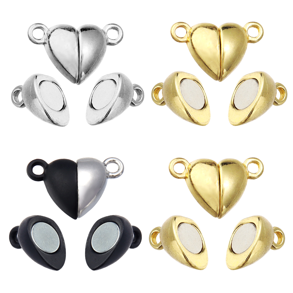 5pcs/Lot Alloy Love Heart Shap - Jewelry Making Ideas avaliação e preço