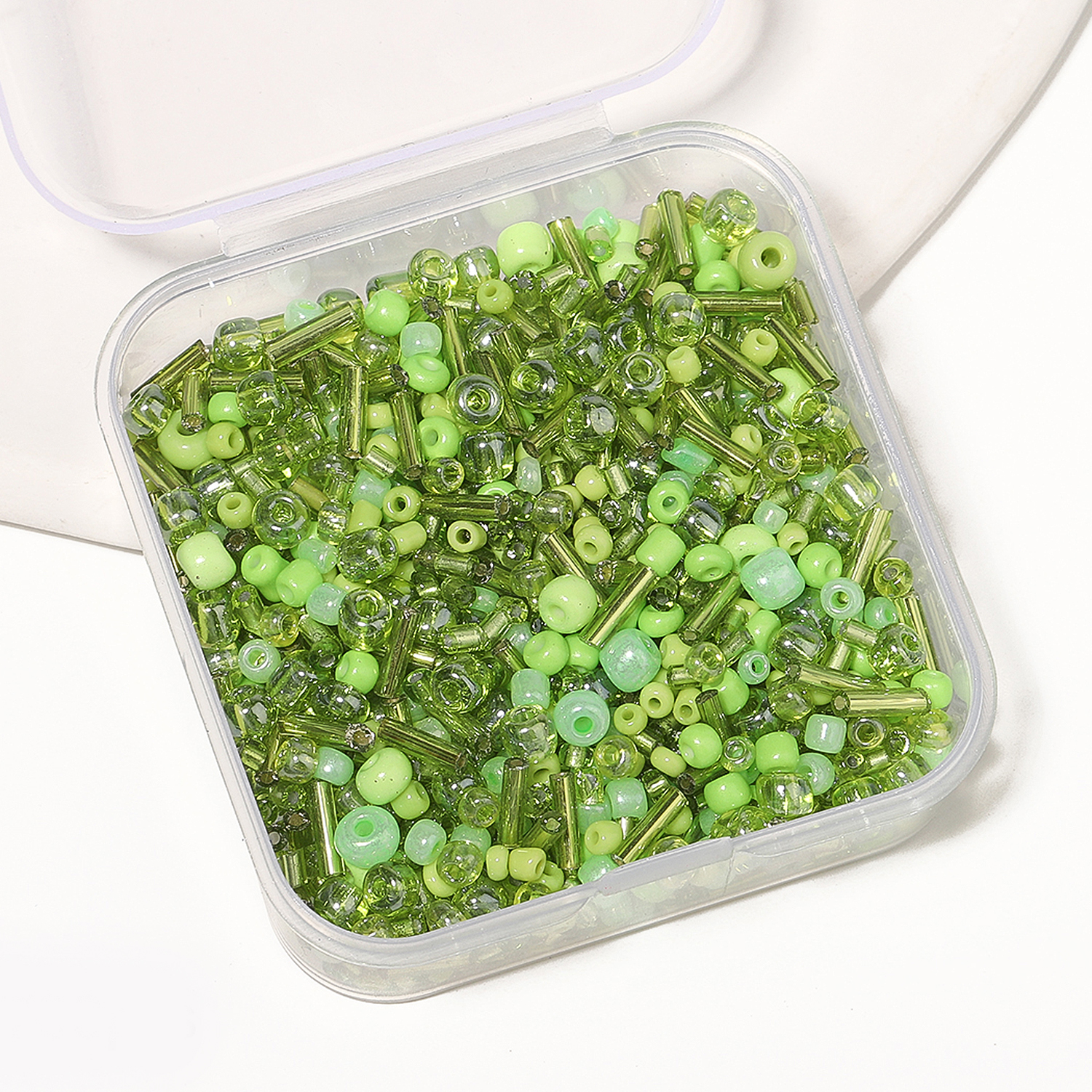 700Pcs/box Green Japanese Seed - Seed Bead Tube avaliação e preço