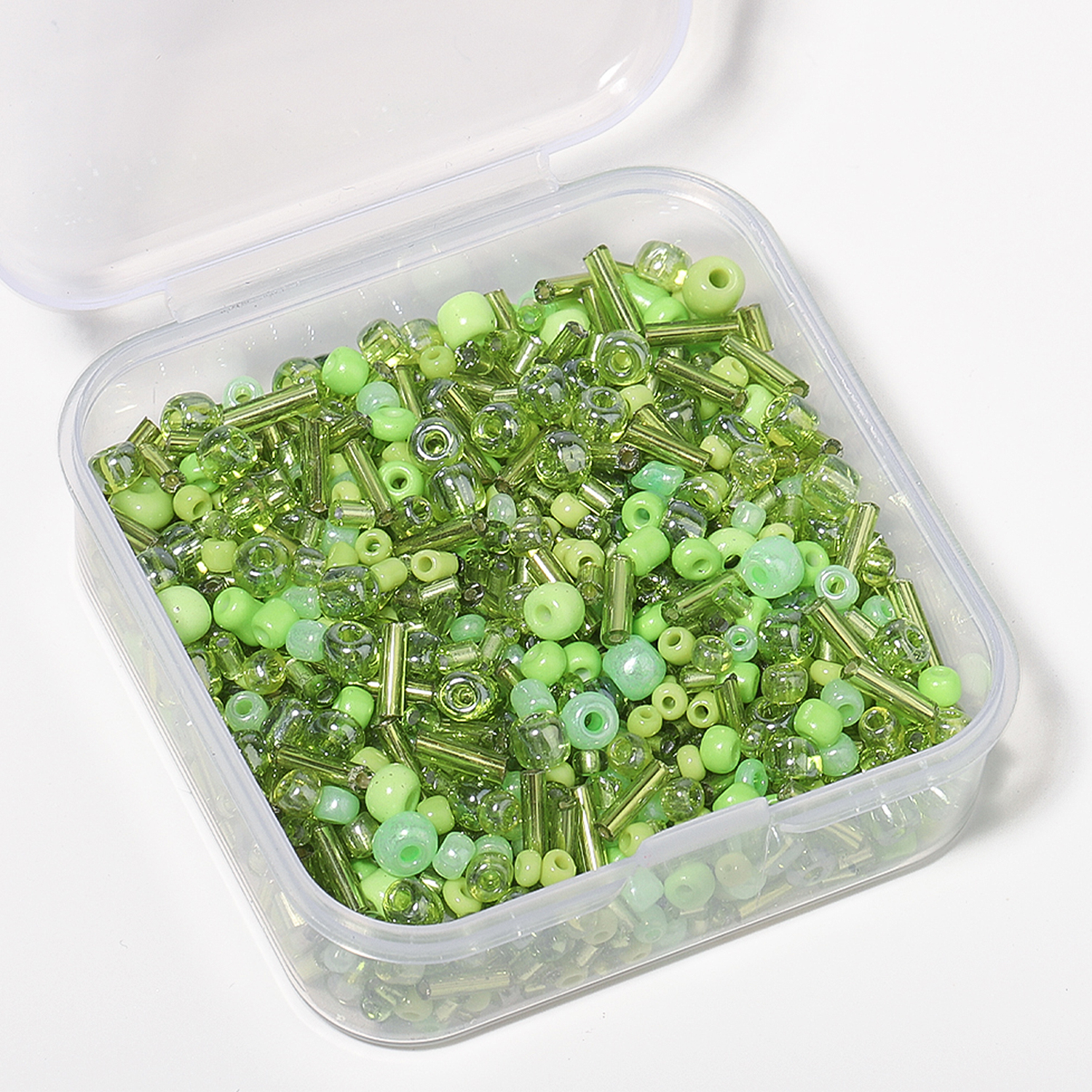 700Pcs/box Green Japanese Seed - Seed Bead Tube avaliação e preço