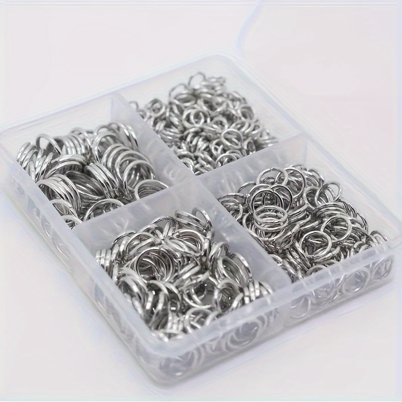 500Pcs Mixed Open Jump Rings S - Jump Ring Assorted avaliação e preço