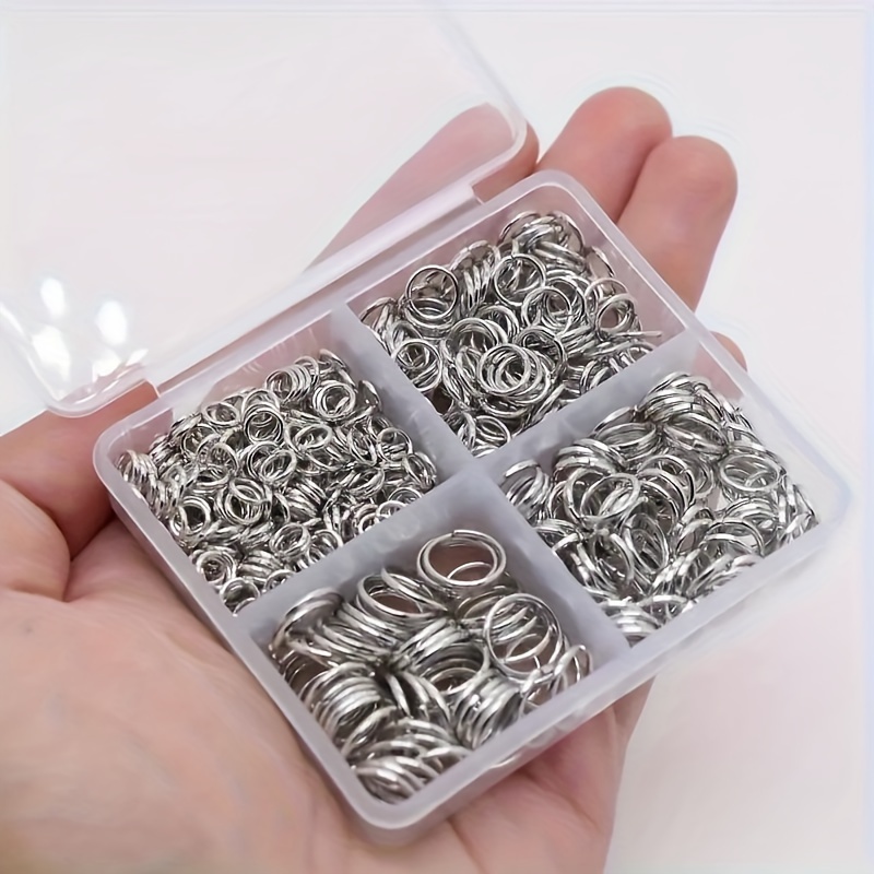 500Pcs Mixed Open Jump Rings S - Jump Ring Assorted avaliação e preço