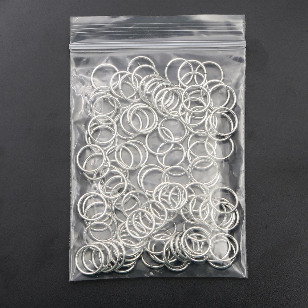 50-500Pcs 3-18mm Loop Key Spli - Jump Ring Assorted avaliação e preço