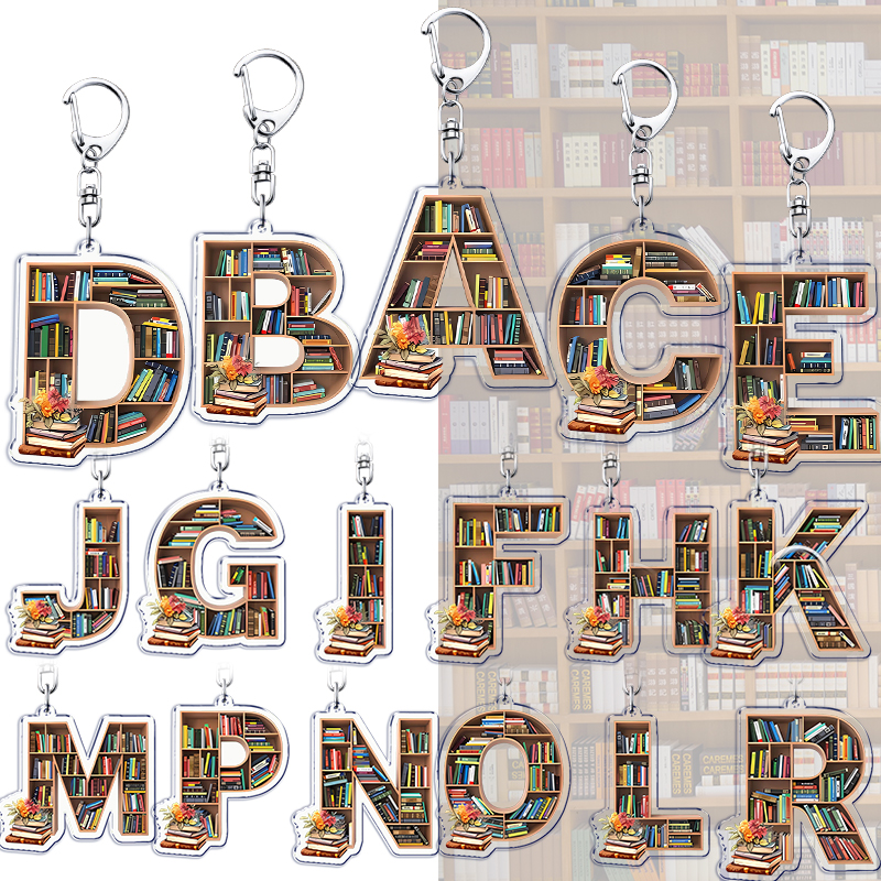 Letter Books Lover Library Key - Jewelry Making Journal avaliação e preço