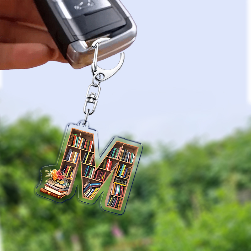 Letter Books Lover Library Key - Jewelry Making Journal avaliação e preço