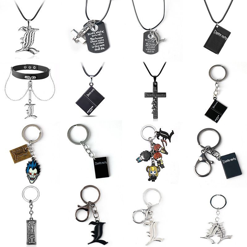 Anime Death Note Keychain Doub - Jewelry Making Journal avaliação e preço