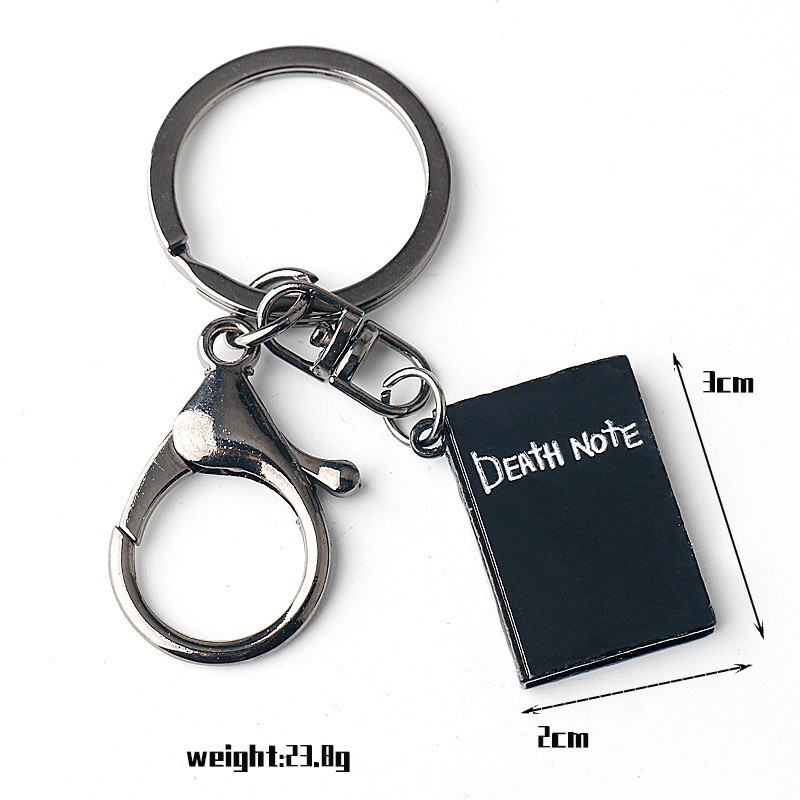 Anime Death Note Keychain Doub - Jewelry Making Journal avaliação e preço