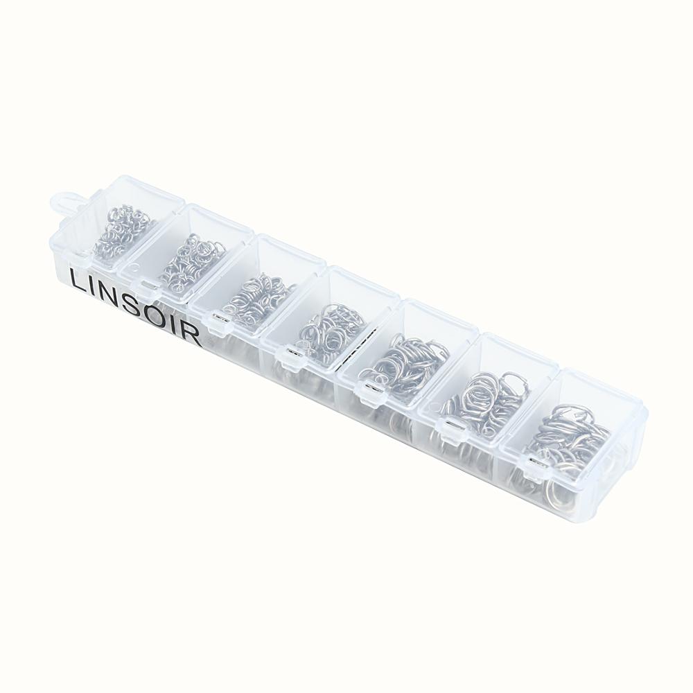 1Box 3-10mm Mixed Stainless St - Jump Ring Assorted avaliação e preço