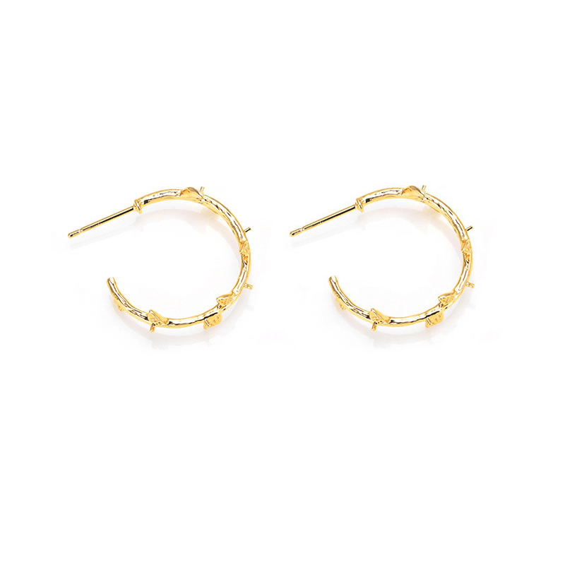 6PCS 18K Gold Color Brass with - Jewelry Making Ideas avaliação e preço
