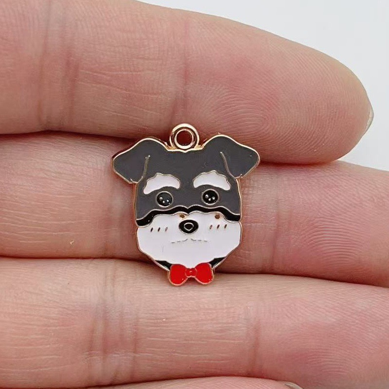 12pcs cartoon pet spotted dog  - Jewelry Making Accessories avaliação e preço